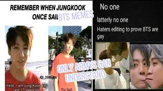 BTS MEMES Only Army's Can Understand | BANGTANIE.S TV