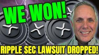 XRP HOLDERS - WE WON! RIPPLE vs SEC LAWSUIT DROPPED! XRP NEWS!