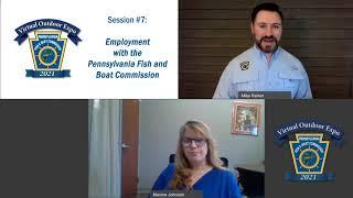 Virtual Outdoor Expo Session 7- Employment with the Pennsylvania Fish and Boat Commission