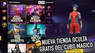 NUEVA TIENDA OCULTA GRATIS del INTERCAMBIO CUBO MAGICO en FF LATAM  *cubo magico gratis*