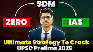 UPSC Topper 2024 Shivam Singh - AIR 73 | Ultimate Strategy To Clear UPSC Prelims 2026