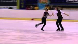 3 S. VADSKJAER GRAPEK / M. JONES (DEN) - ISU JGP Kosice 2013 Junior Ice Dance Free Dance