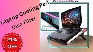 IETS GT300 Cooling Pad Review: Keep Your Laptop ICE Cool || Laptop Cooling Pad for Gaming |