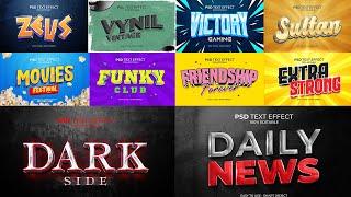 2022 3D Text Effect Bundle Part 50