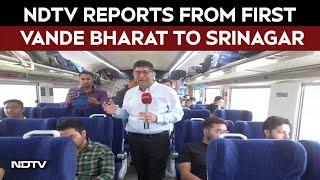 Chenab Rail Bridge | NDTV Reports From First Vande Bharat Train To Srinagar