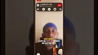 Gang Member Claps Opp Girl Cheeks On FaceTime 