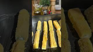 Simple, Tasty, Crispy Zucchini Sticks in the Air Fryer #food #recipe #asmrcooking