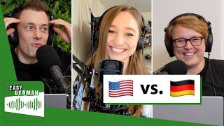 Culture Shock USA (with Feli from Germany) | Easy German Podcast 412