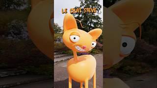Le Chat Steve(Animation Meme) @tomomp3 #funny #cat #animation #meme