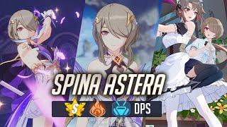 SPINA ASTERA Gameplay and Translation | S-rank Fire Rita | Honkai Impact 3rd v5.5 Beta v1