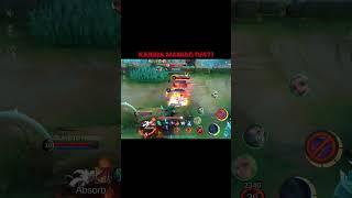 Karina 1v4?! Nah, I'd win. #heatermage #mlbb #shorts #mlbbcreator