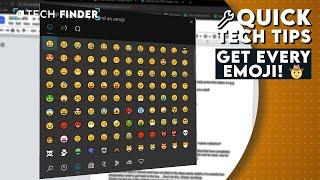 How to type emojis on PC and Mac |  Quick Tech Tips #shorts