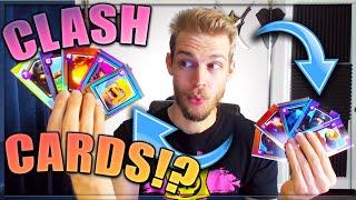 OPENING A JUMBO BOX OF CLASH ROYALE TRADING CARDS