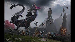 Total War: Warhammer III Катай Джао Мин берёт душу и отдыхает с Мяо Ин! Чит в студию 3 часть