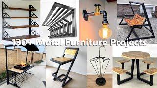 130+ Ingenieus Metal Furniture Ideas / Metal Projects For Biginners