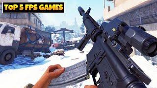 Top 5 FPS Mobile Offline Games