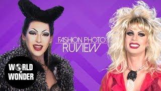 FASHION PHOTO RUVIEW: Sarah Paulson Red Carpet with Violet Chachki & Katya!