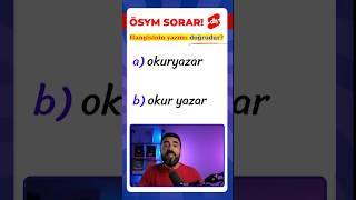 +1 NET TYT TÜRKÇE 2025 YAZIM KURALLARI 