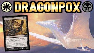  DRAGONPOX  BW Smallpox with Timeless Dragon 【 MTG Modern 】