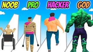 Healthy Runner - NOOB vs PRO vs HACKER vs GOD