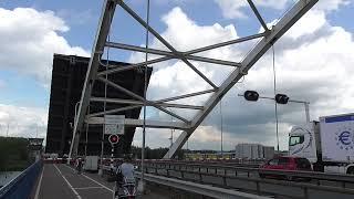 Brugopening Merwedebrug Gorinchem Basculebrug/ Basculebridge/ Pont Basculant/ Klappbrücke