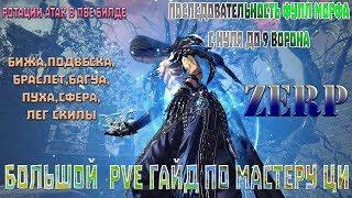 Большой PVE Гайд - Мастер Ци! с 0 до 300к+ дпс - Подробно