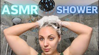 ASMR Showering and Hair Shampooing! 🫧