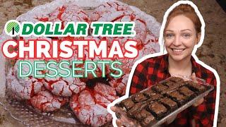 Dollar Tree Holiday Desserts!