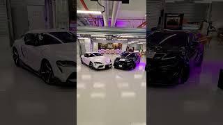 Supras in garage! #Supra #MK5 #Cars