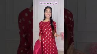 Beauty way to Style your Dupatta  #dupatta #fashionhacks #fashion #festival #shortvideo