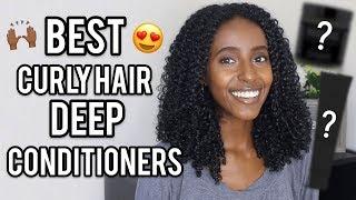 Top 5 Best Curly Hair Deep Conditioners | Top Five Friday | Lydia Tefera