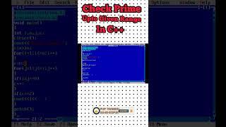 Check Prime upto Given Range Using Nested For Loop in C++ Programming ll #short ll #shorts ll #cpp