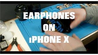 How to use Earphones on an iPhone X