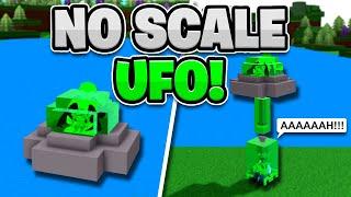 NO Scale Tool UFO!!! - Build A Boat For Treasure!