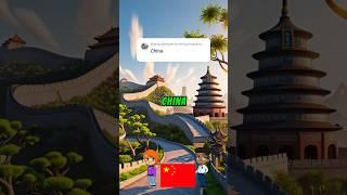 Learn about  world countries with Zeze and Zuzu.Chine #animation #cartoon #chinese