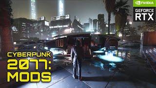 Cyberpunk 2077: AMAZING 3RD PERSON & FLYING CAR MODS | LIGHTING & GRAPHICS OVERHAUL