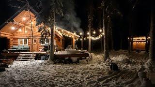 Rivers FROZEN! Off Grid Cabin Life in Remote Alaska