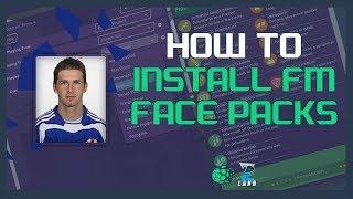 Installing Face Packs for FM20