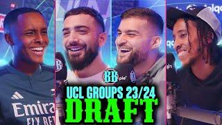 UCL 23/24 GROUP STAGES RANDOMISED DRAFT!!! | BARRA BRUVVAS