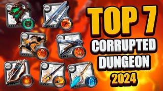 Top 7 Best CORRUPTED DUNGEONS Builds In Albion Online 2024