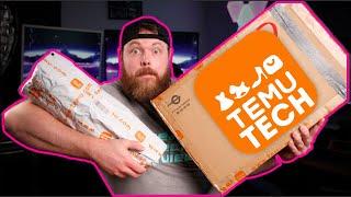 Temu Tech Haul - They Have Gaming Monitors?!