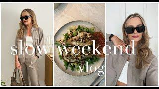 slow weekend vlog I faszerowana gruszka na sałacie, jesienne polecajki