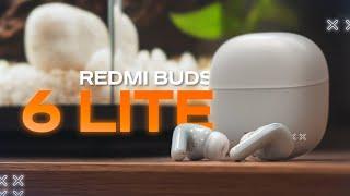 ДОСТОЙНЫЕ БЮДЖЕТНЫЕ  БЕСПРОВОДНЫЕ НАУШНИКИ REDMI BUDS 6 LITE