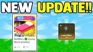 *NEW* BEDWARS UPDATE!! Roblox BedWars