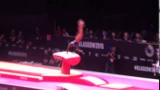 Ellie Downie VT (GBR) - Qualif Glasgow 2015