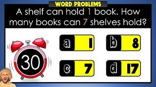 Word Problems | 1 Times Table