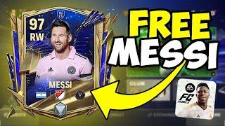 How To Get MESSI For FREE in FC Mobile 24! (New Fast Glitch)