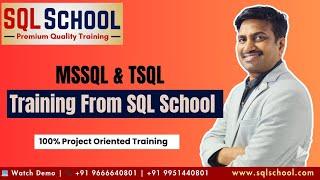 MS SQL & TSQL Training from SQL School I #sqlschool #sqlserver