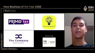 New Business of the Year 2020 Sponsored by - University of Sussex Business School