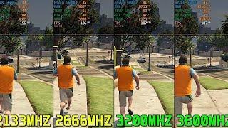 MEMORIA RAM 2133MHZ VS 2666MHZ VS 3200MHZ VS 3600MHZ